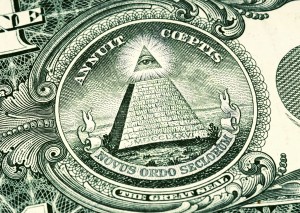 Pyramid One Dollar Bill