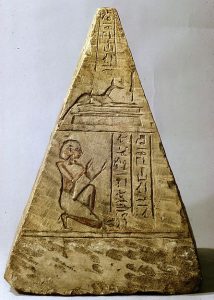 Pyramidion, Thebes, LP